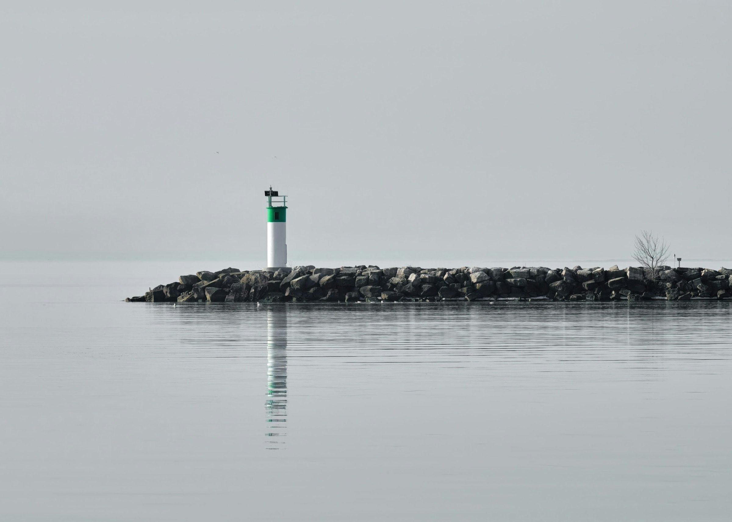Oswego lighthouse pier
