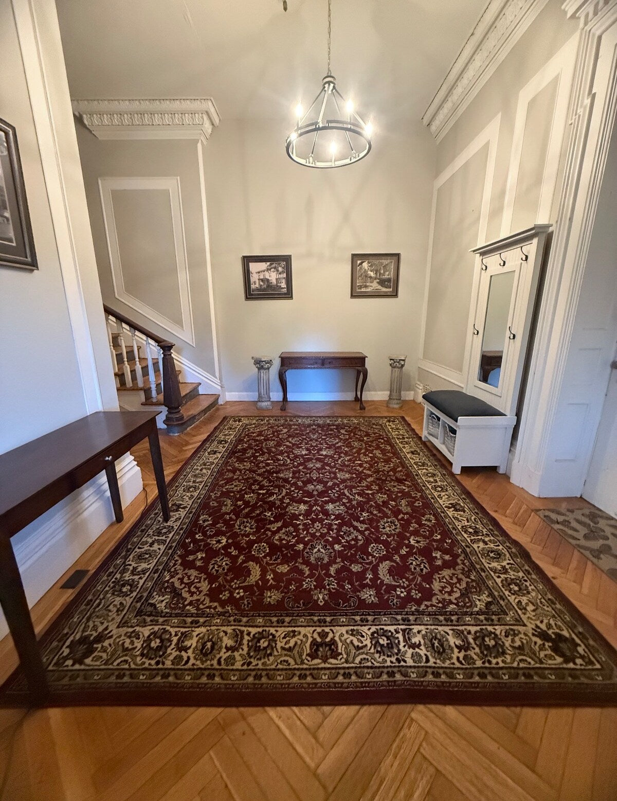 Wright's Mansion interior