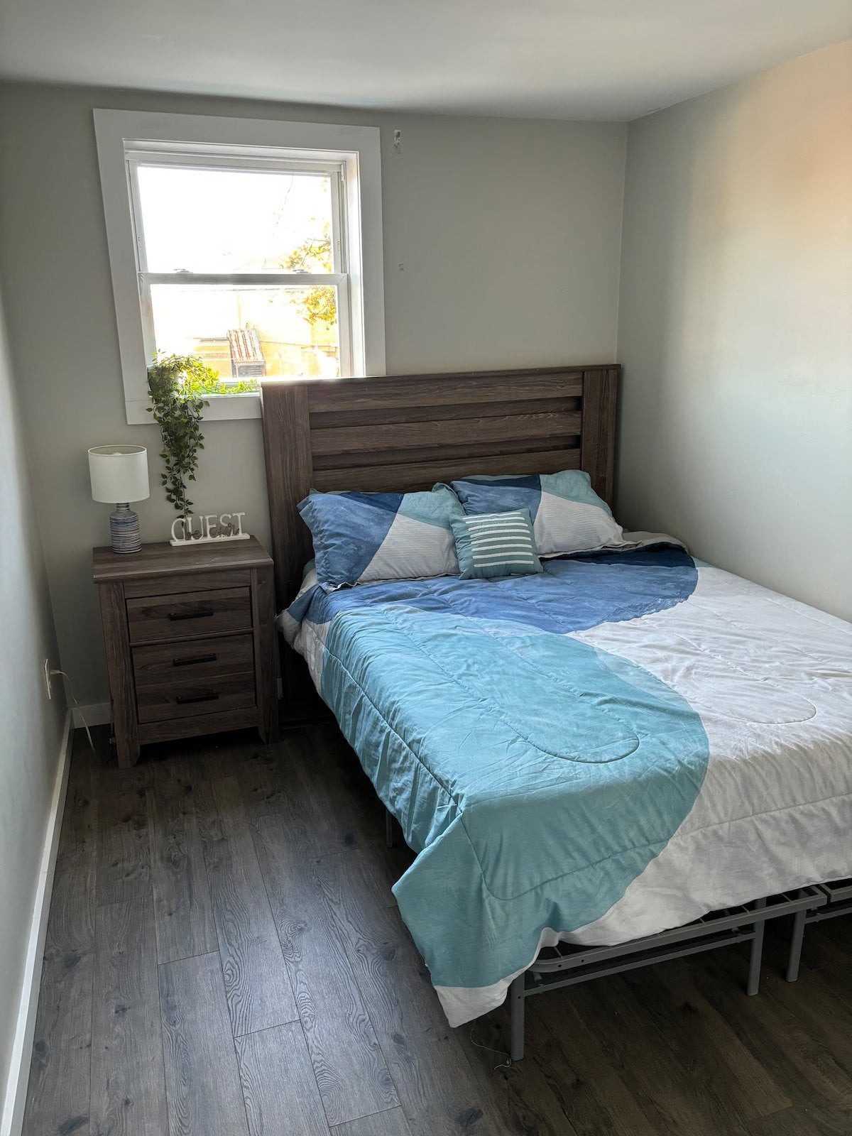 Bedroom, window side