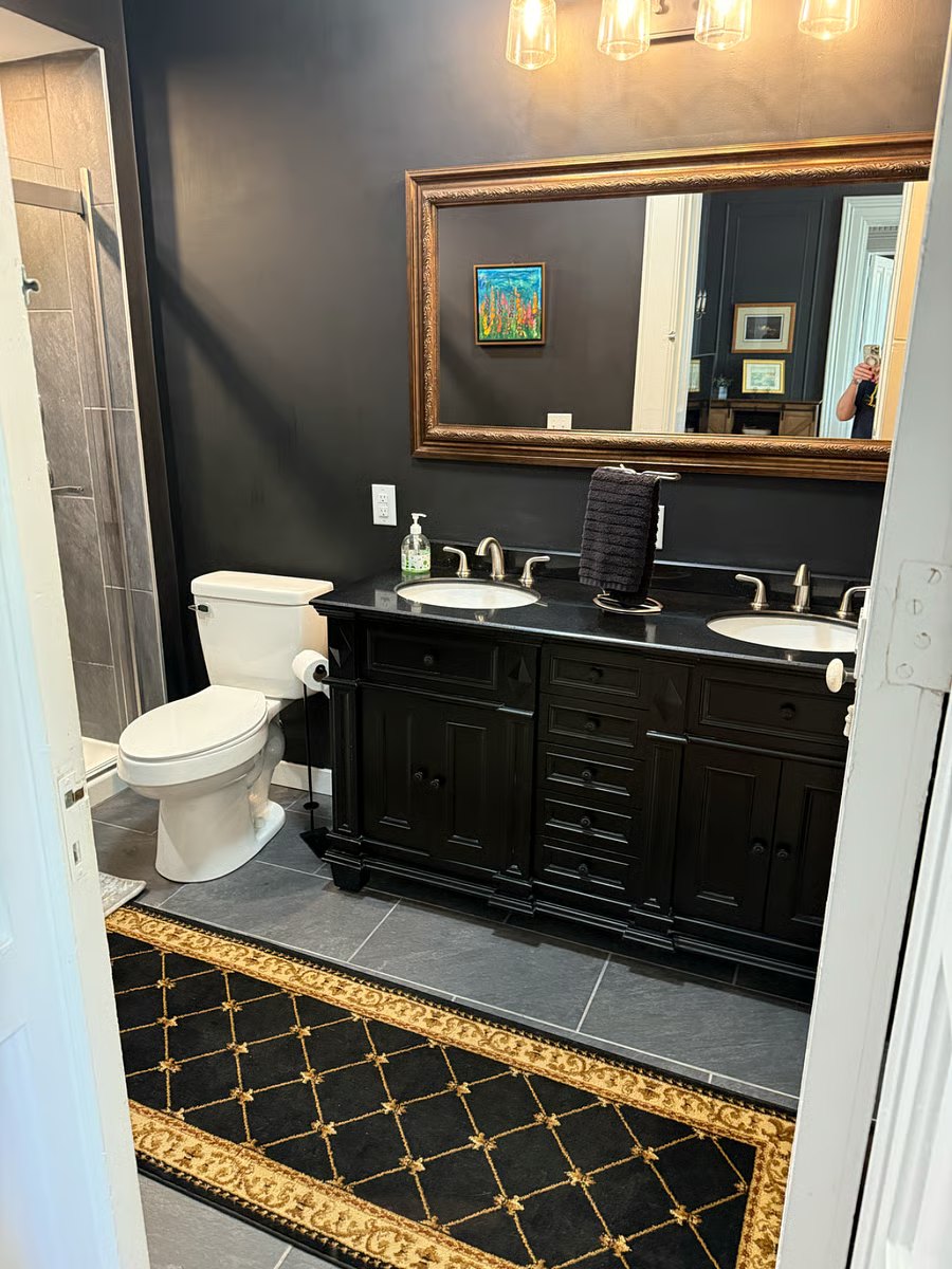 Bathroom double vanity